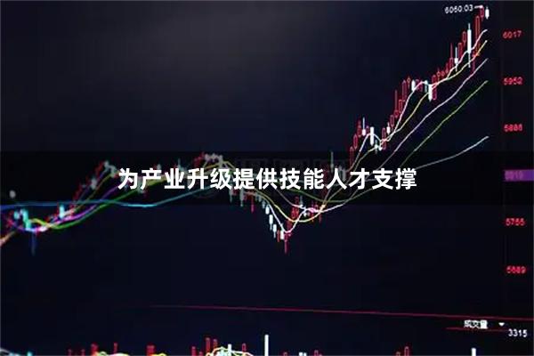 为产业升级提供技能人才支撑